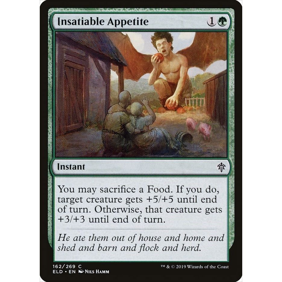 Image for Insatiable Appetite (162) (ELD) - Magic: The Gathering