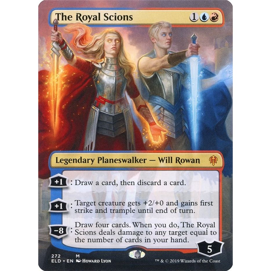 Image for The Royal Scions (Borderless) (272) (ELD) - Magic: The Gathering