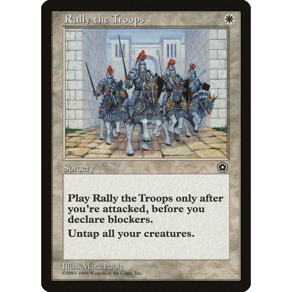 Image for Rally the Troops (P02) - Magic: The Gathering