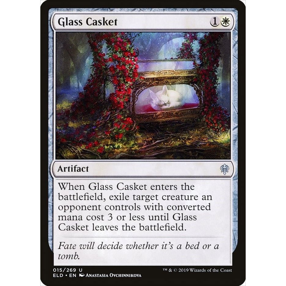 Image for Glass Casket (15) (ELD) - Magic: The Gathering