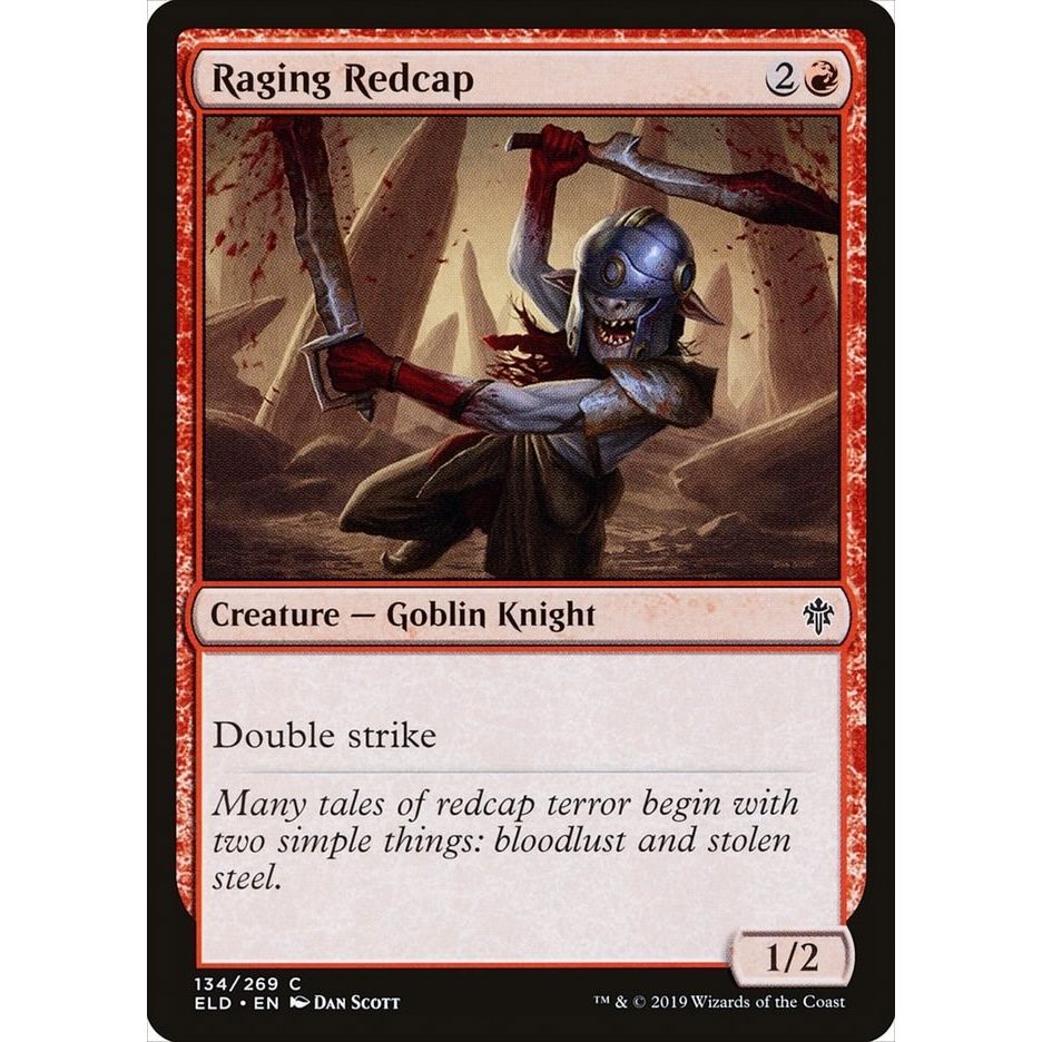 Image for Raging Redcap (134) (ELD) - Magic: The Gathering
