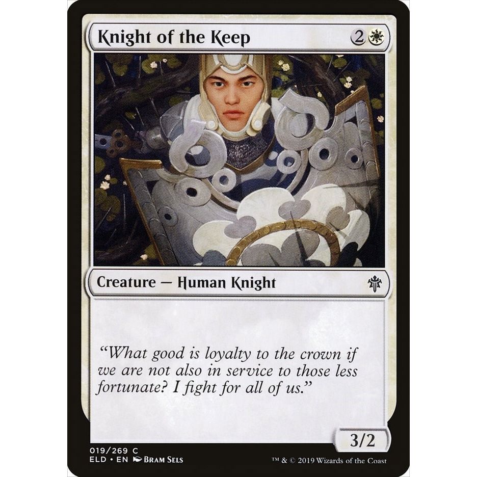 Image for Knight of the Keep (19) (ELD) - Magic: The Gathering