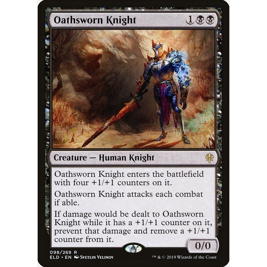 Image for Oathsworn Knight (98) (ELD) - Magic: The Gathering