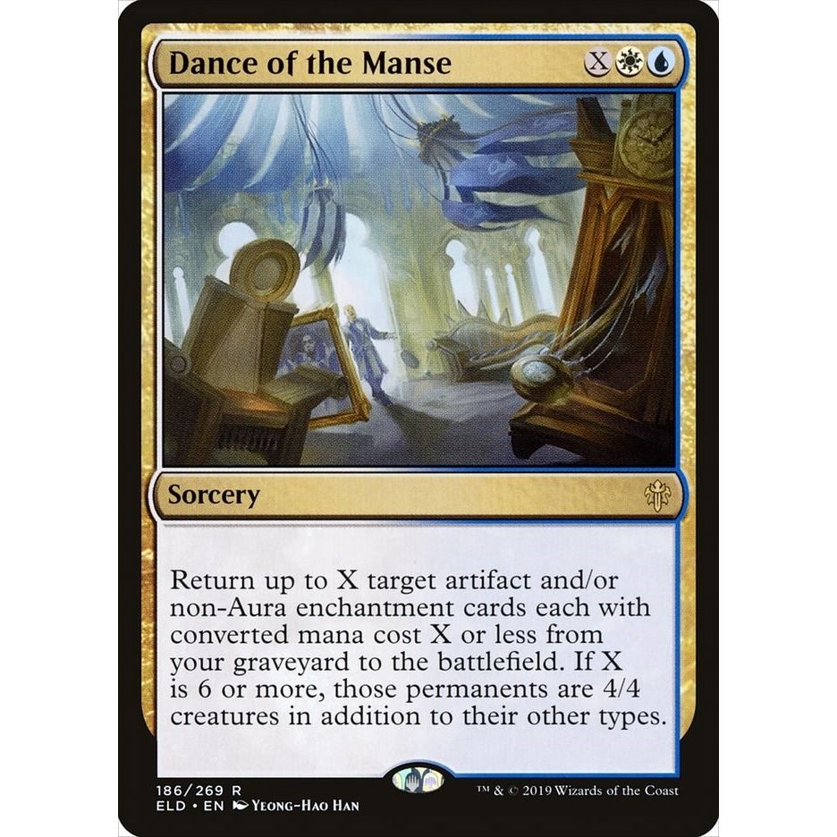 Image for Dance of the Manse (186) (ELD) - Magic: The Gathering