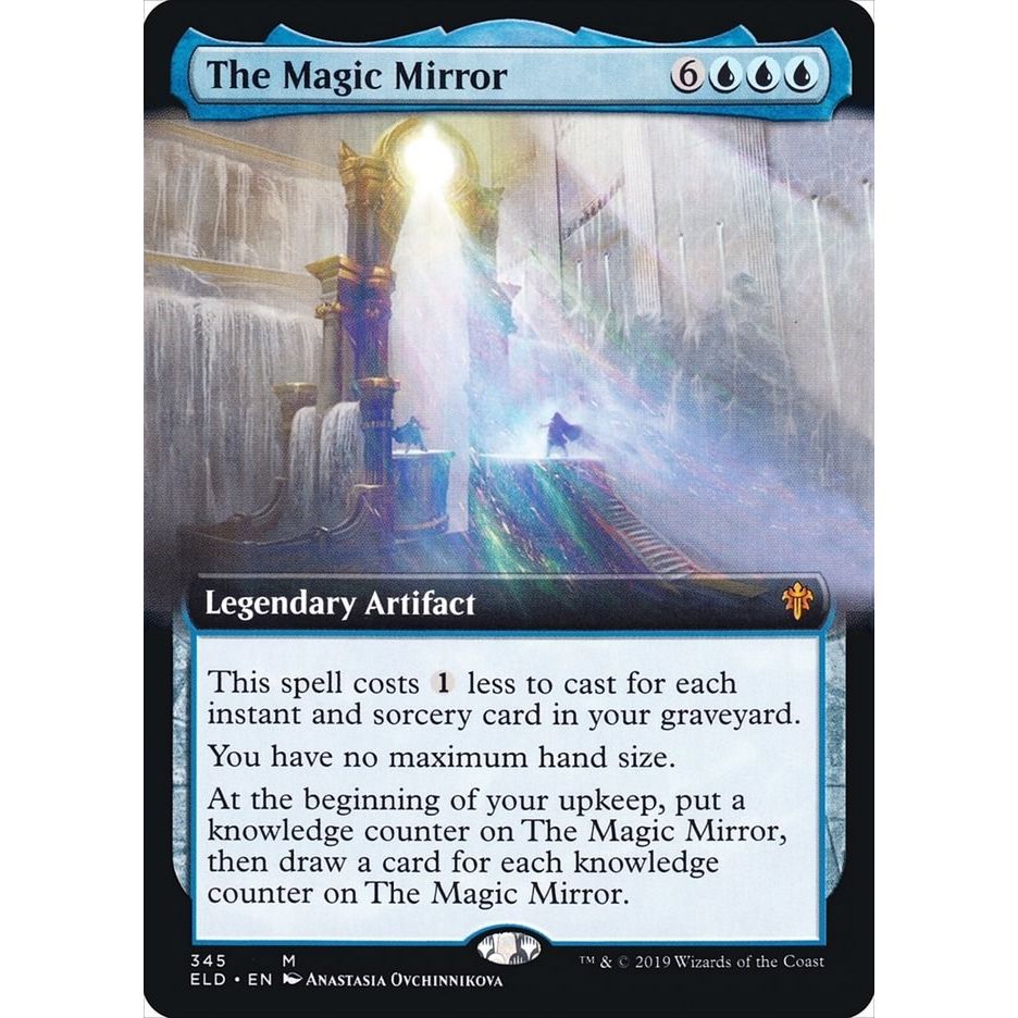 Image for The Magic Mirror (Extended Art) (345) (ELD) - Magic: The Gathering