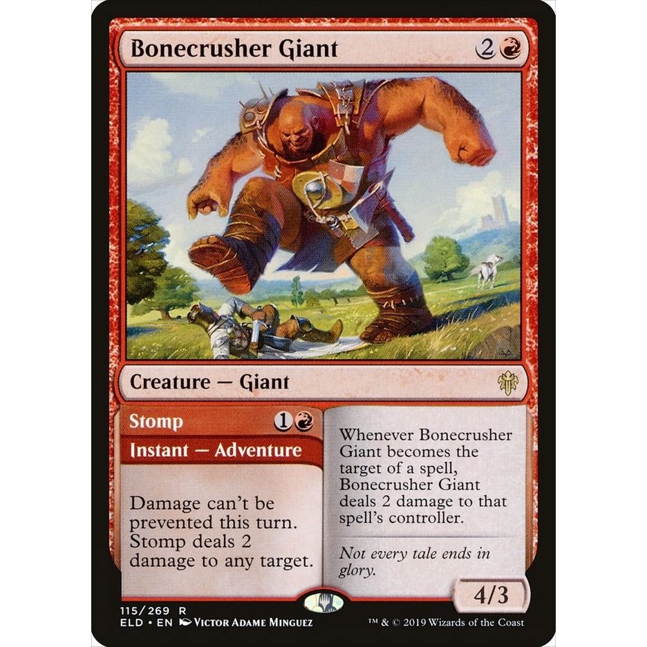 Image for Bonecrusher Giant (115) (ELD) - Magic: The Gathering