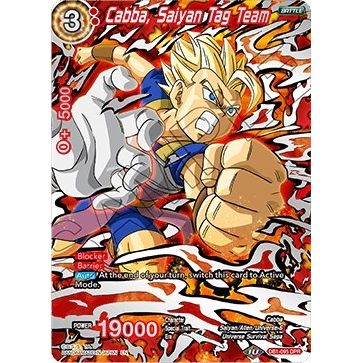 Image for Cabba, Saiyan Tag Team (DB1-095) (DB1) - Dragon Ball Super: Masters