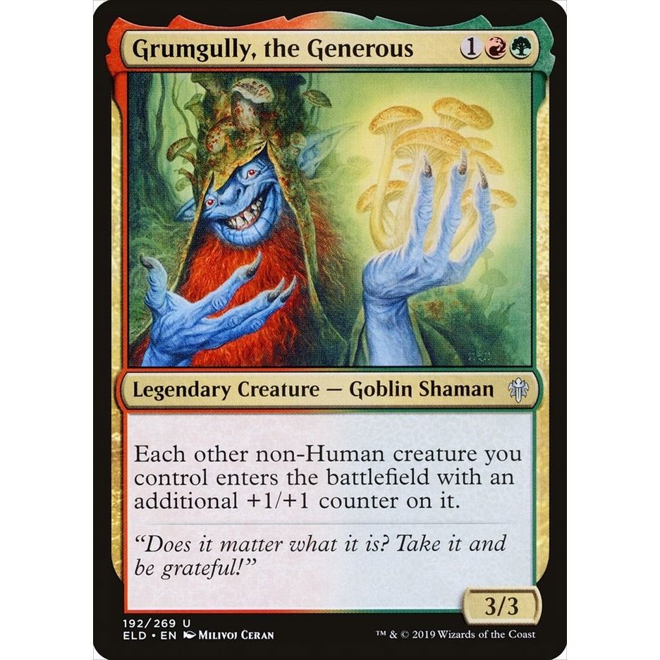 Image for Grumgully, the Generous (192) (ELD) - Magic: The Gathering