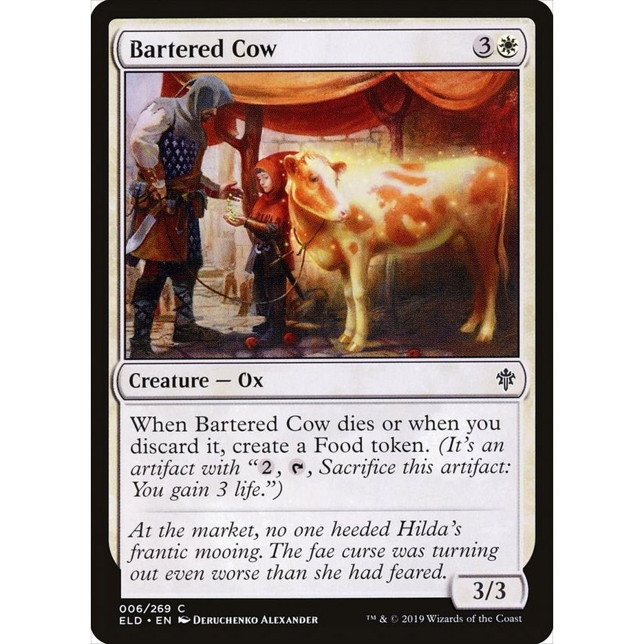Image for Bartered Cow (6) (ELD) - Magic: The Gathering