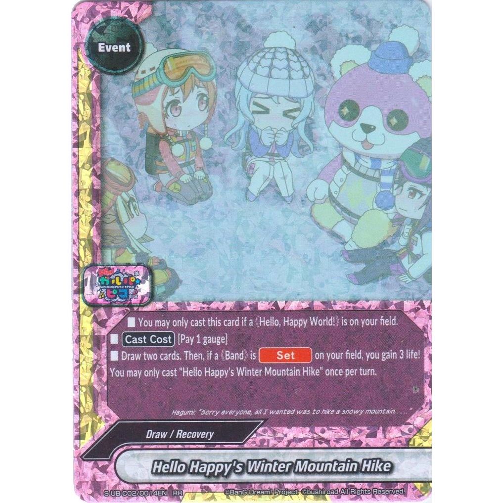 Image for Hello Happy's Winter Mountain Hike (S-UB-C02/0014EN) (S-UB-C02) - Future Card BuddyFight