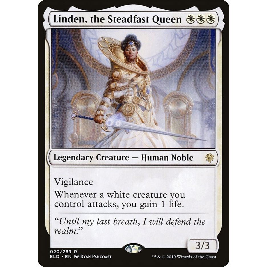 Image for Linden, the Steadfast Queen (20) (ELD) - Magic: The Gathering