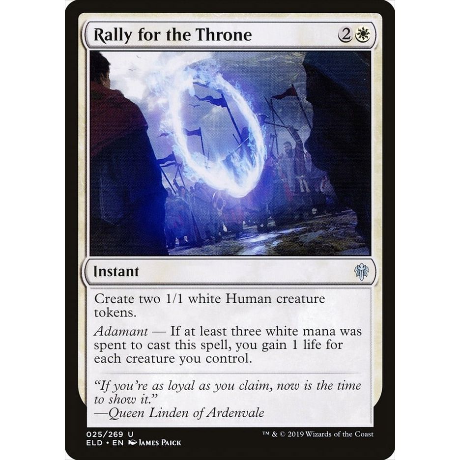 Image for Rally for the Throne (25) (ELD) - Magic: The Gathering