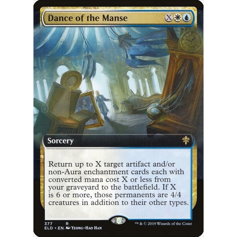Image for Dance of the Manse (Extended Art) (377) (ELD) - Magic: The Gathering