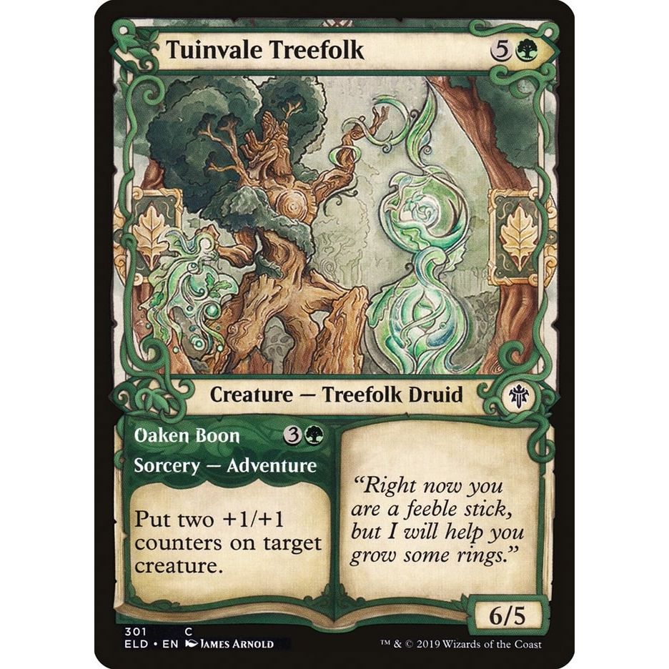 Image for Tuinvale Treefolk (Showcase) (301) (ELD) - Magic: The Gathering