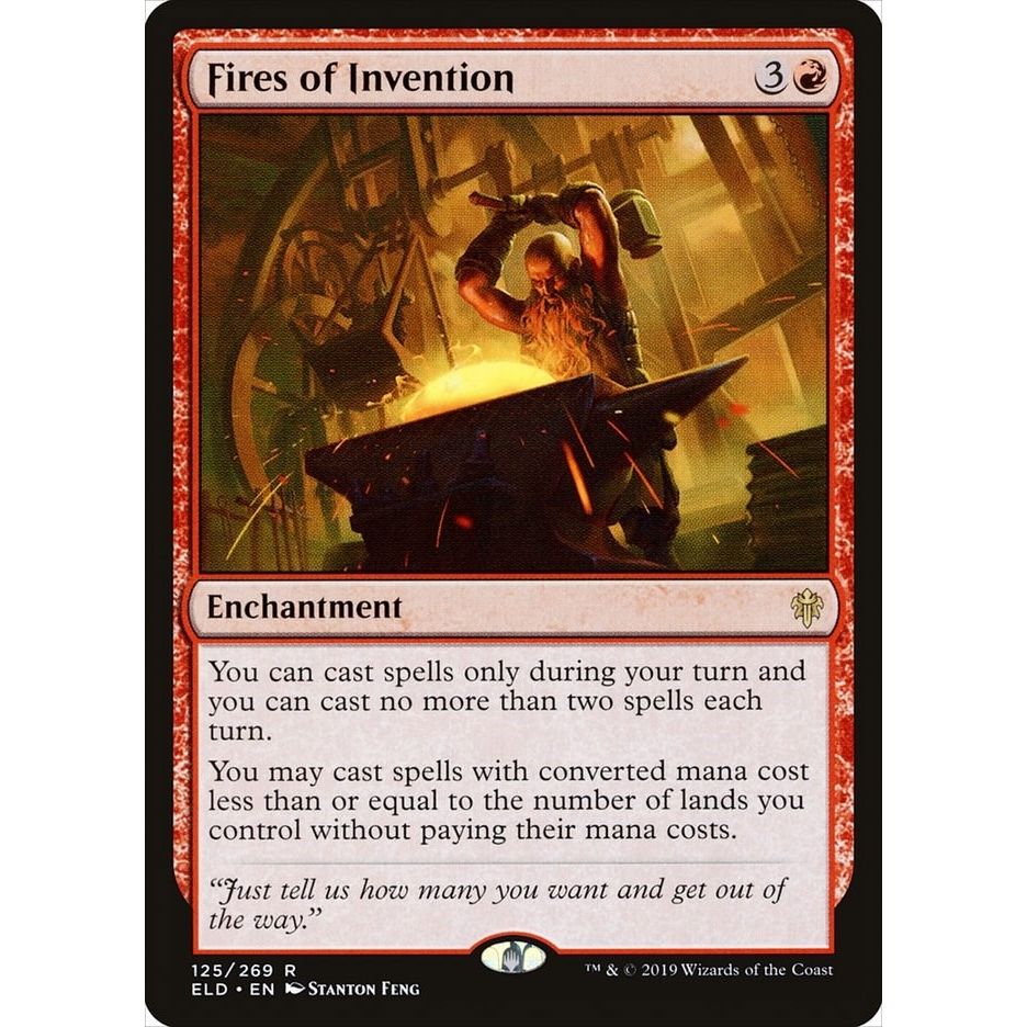 Image for Fires of Invention (125) (ELD) - Magic: The Gathering
