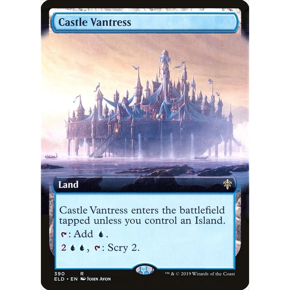 Image for Castle Vantress (Extended Art) (390) (ELD) - Magic: The Gathering