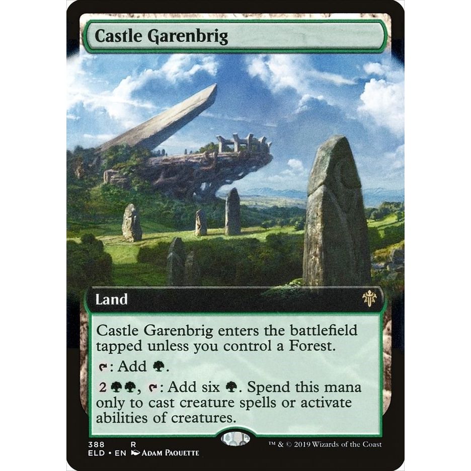Image for Castle Garenbrig (Extended Art) (388) (ELD) - Magic: The Gathering