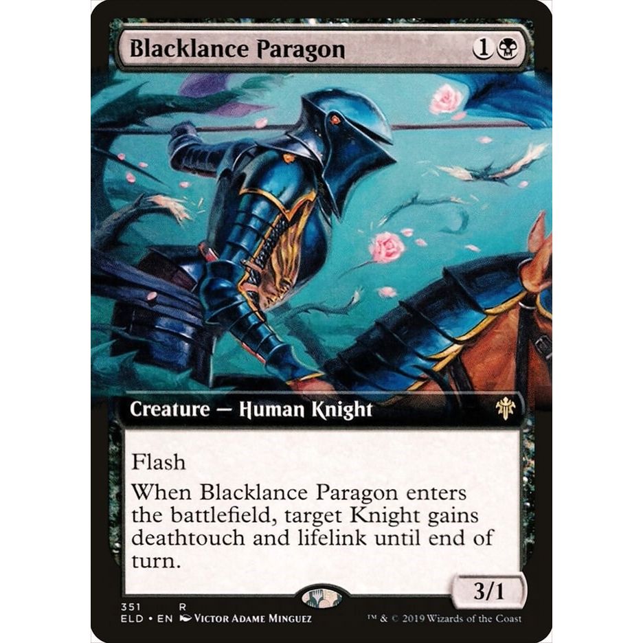Image for Blacklance Paragon (Extended Art) (351) (ELD) - Magic: The Gathering
