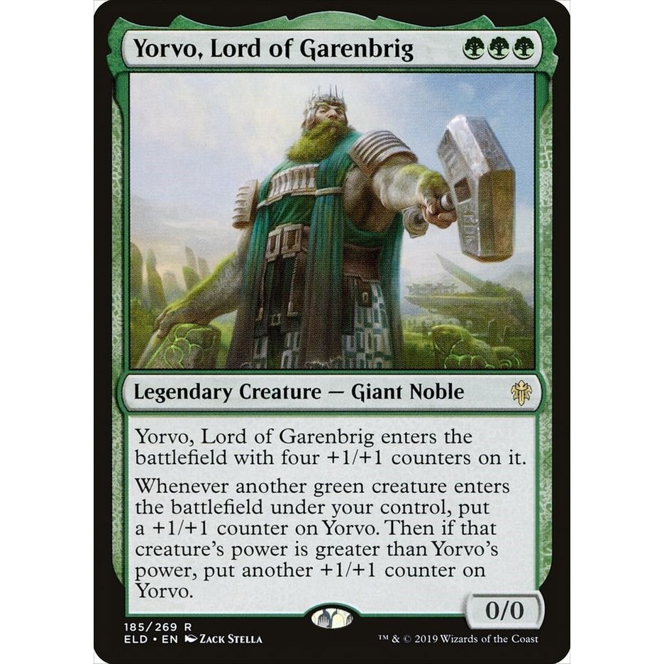 Image for Yorvo, Lord of Garenbrig (185) (ELD) - Magic: The Gathering