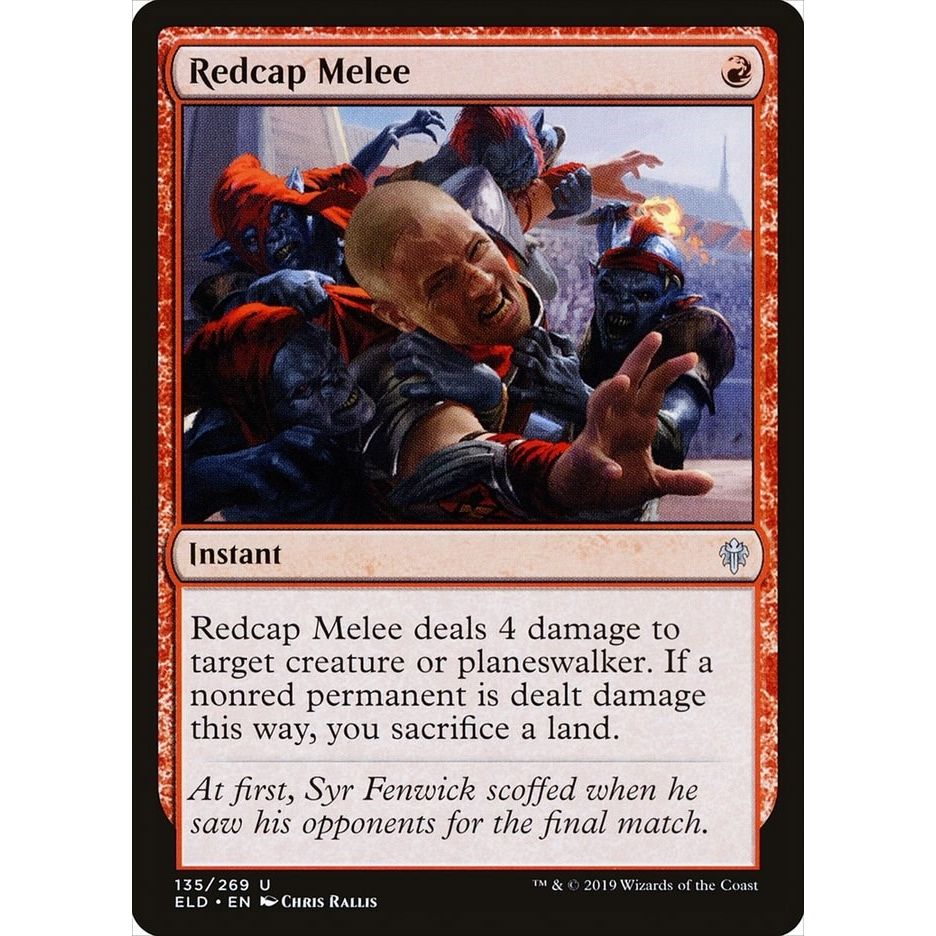 Image for Redcap Melee (135) (ELD) - Magic: The Gathering
