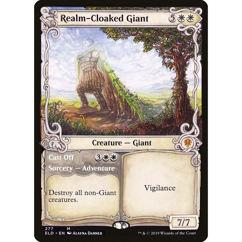Image for Realm-Cloaked Giant (Showcase) (277) (ELD) - Magic: The Gathering
