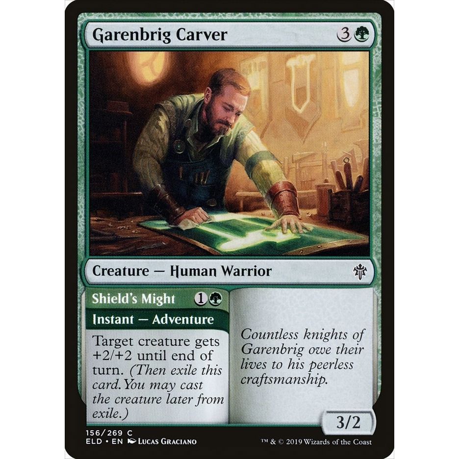 Image for Garenbrig Carver (156) (ELD) - Magic: The Gathering