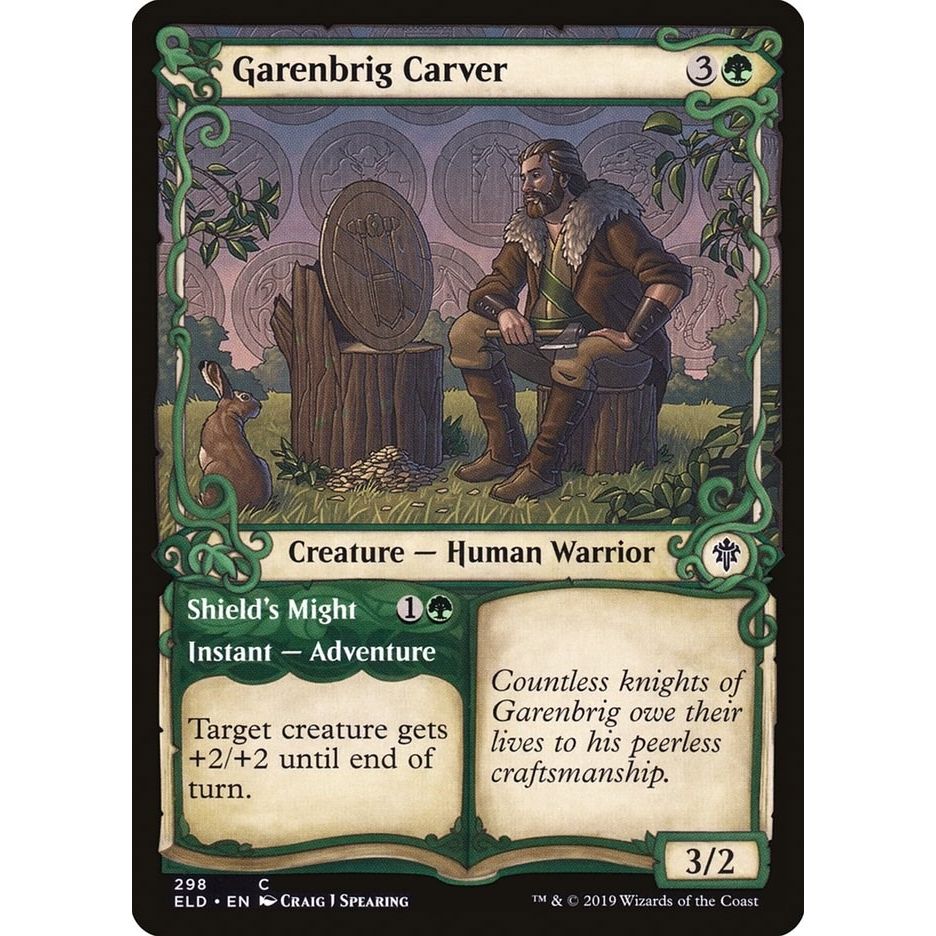 Image for Garenbrig Carver (Showcase) (298) (ELD) - Magic: The Gathering