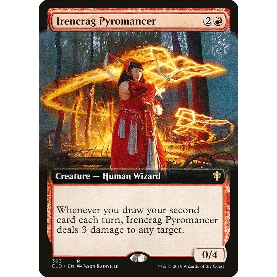 Image for Irencrag Pyromancer (Extended Art) (363) (ELD) - Magic: The Gathering