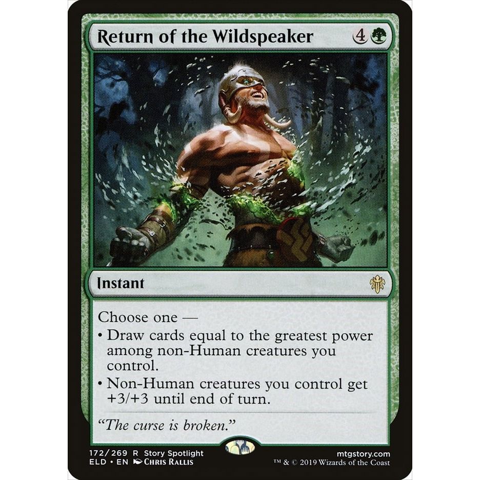 Image for Return of the Wildspeaker (172) (ELD) - Magic: The Gathering