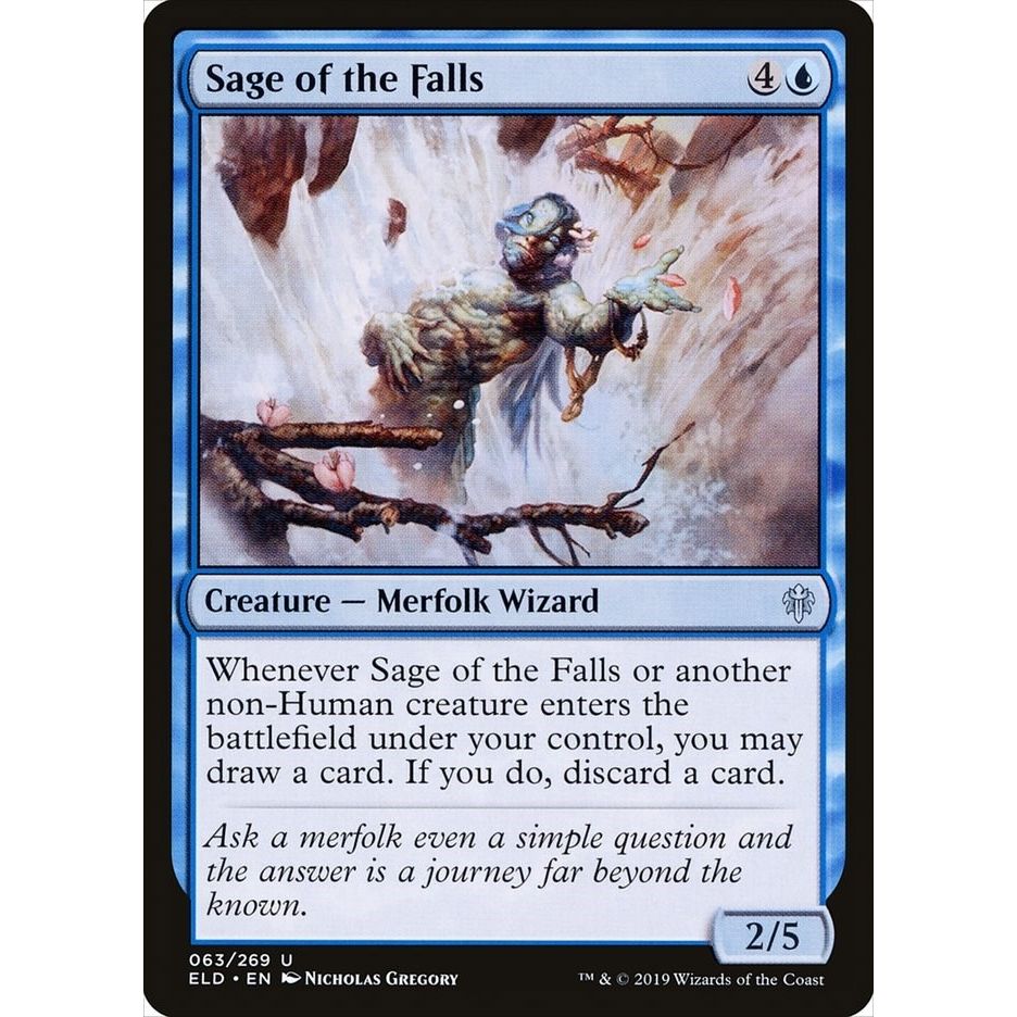 Image for Sage of the Falls (63) (ELD) - Magic: The Gathering