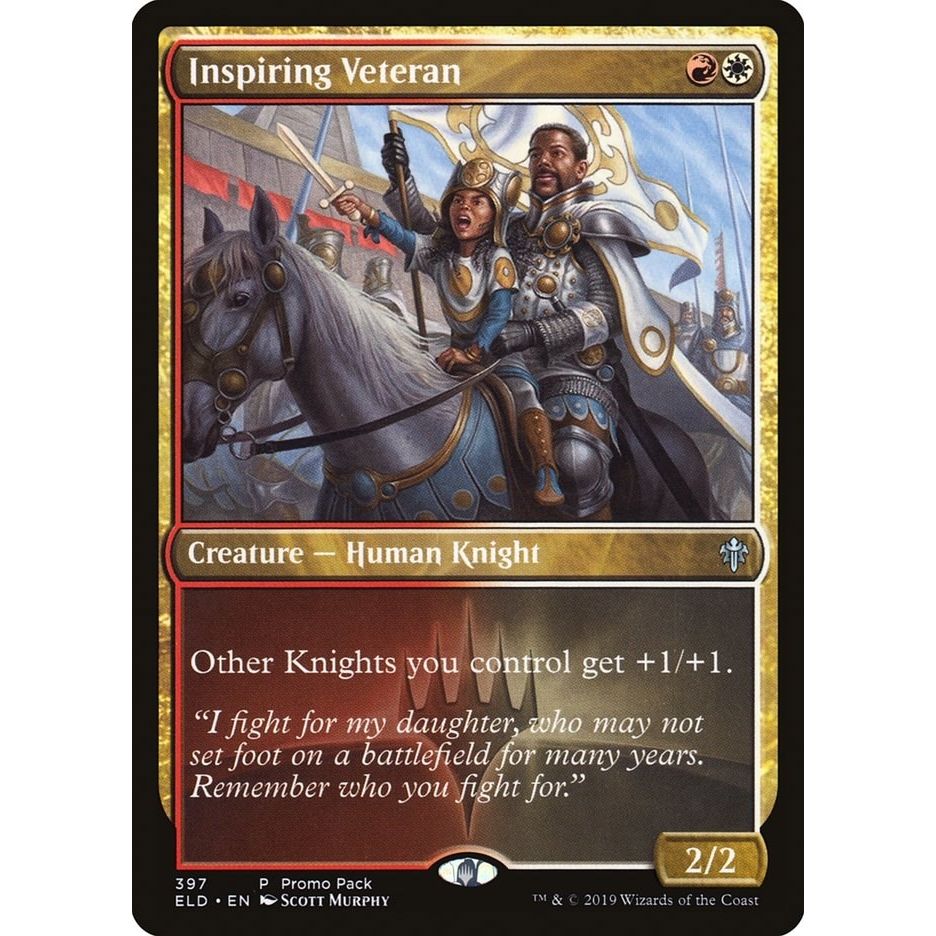 Image for Inspiring Veteran (397) (PPELD) - Magic: The Gathering