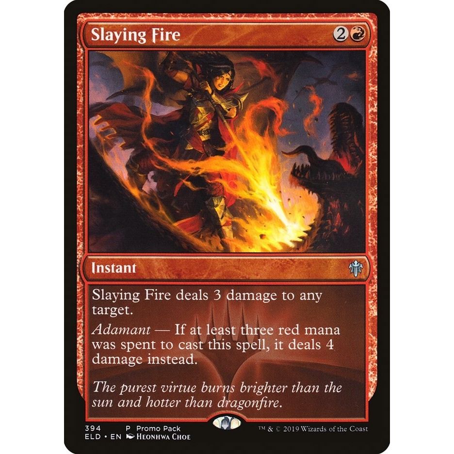 Image for Slaying Fire (394) (PPELD) - Magic: The Gathering