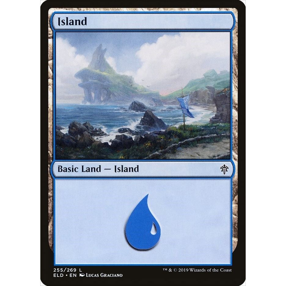 Image for Island (255) (255) (ELD) - Magic: The Gathering