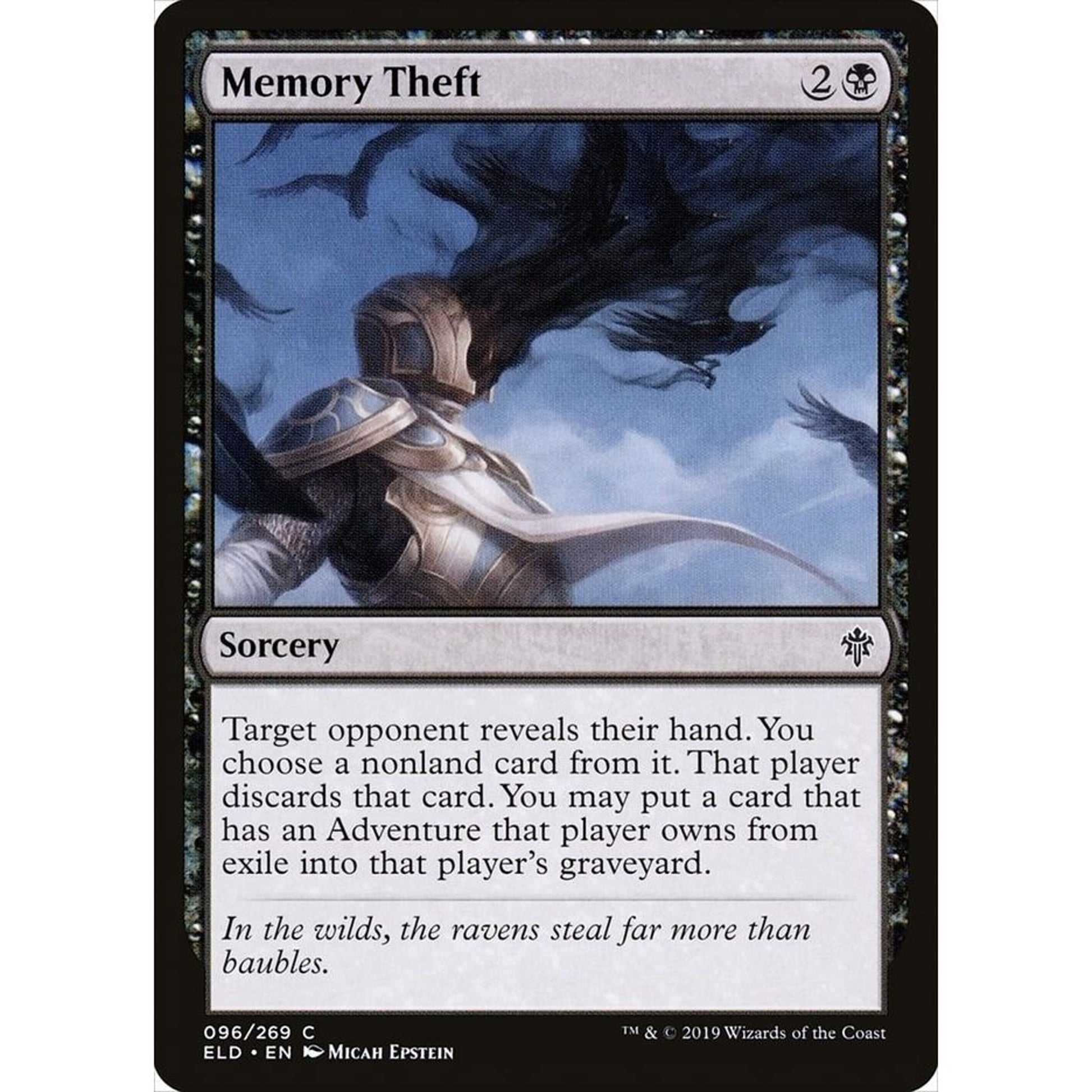 Image for Memory Theft (96) (ELD) - Magic: The Gathering