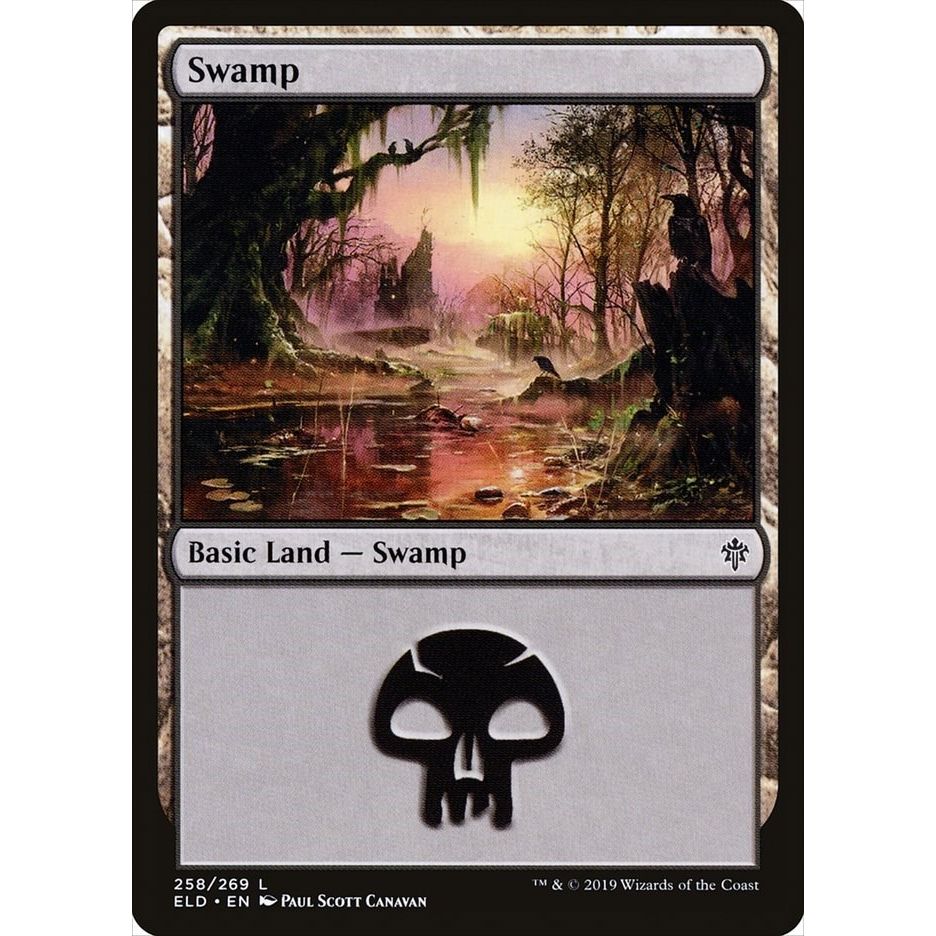 Image for Swamp (258) (258) (ELD) - Magic: The Gathering