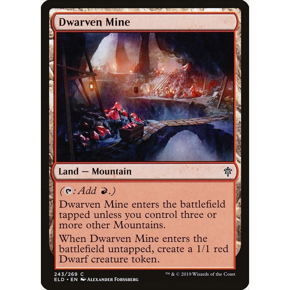 Image for Dwarven Mine (243) (ELD) - Magic: The Gathering