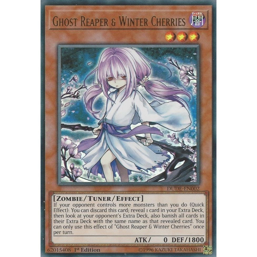 Image for Ghost Reaper & Winter Cherries (DUDE-EN002) (DUDE) - YuGiOh