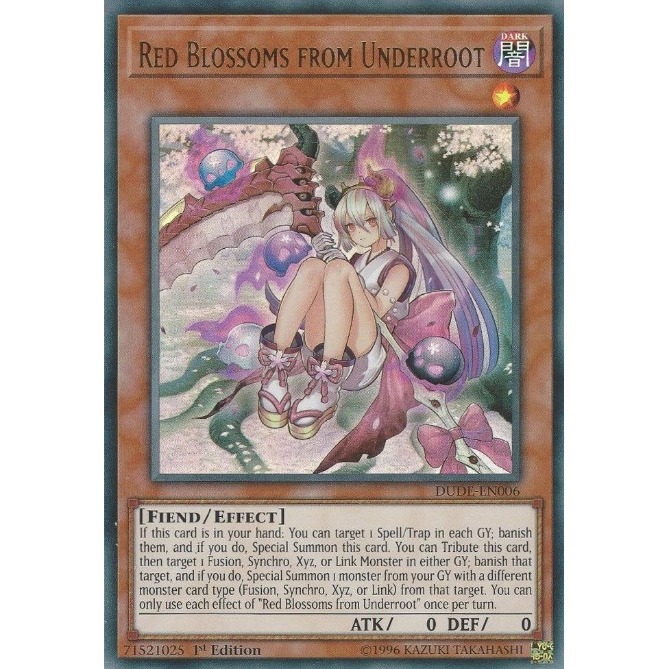 Image for Red Blossoms from Underroot (DUDE-EN006) (DUDE) - YuGiOh