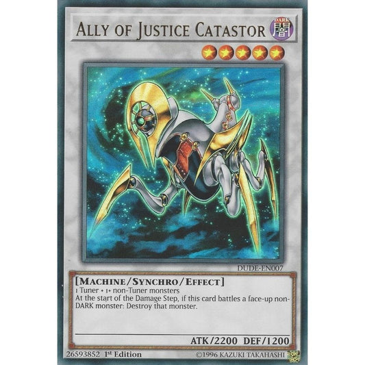Image for Ally of Justice Catastor (DUDE-EN007) (DUDE) - YuGiOh