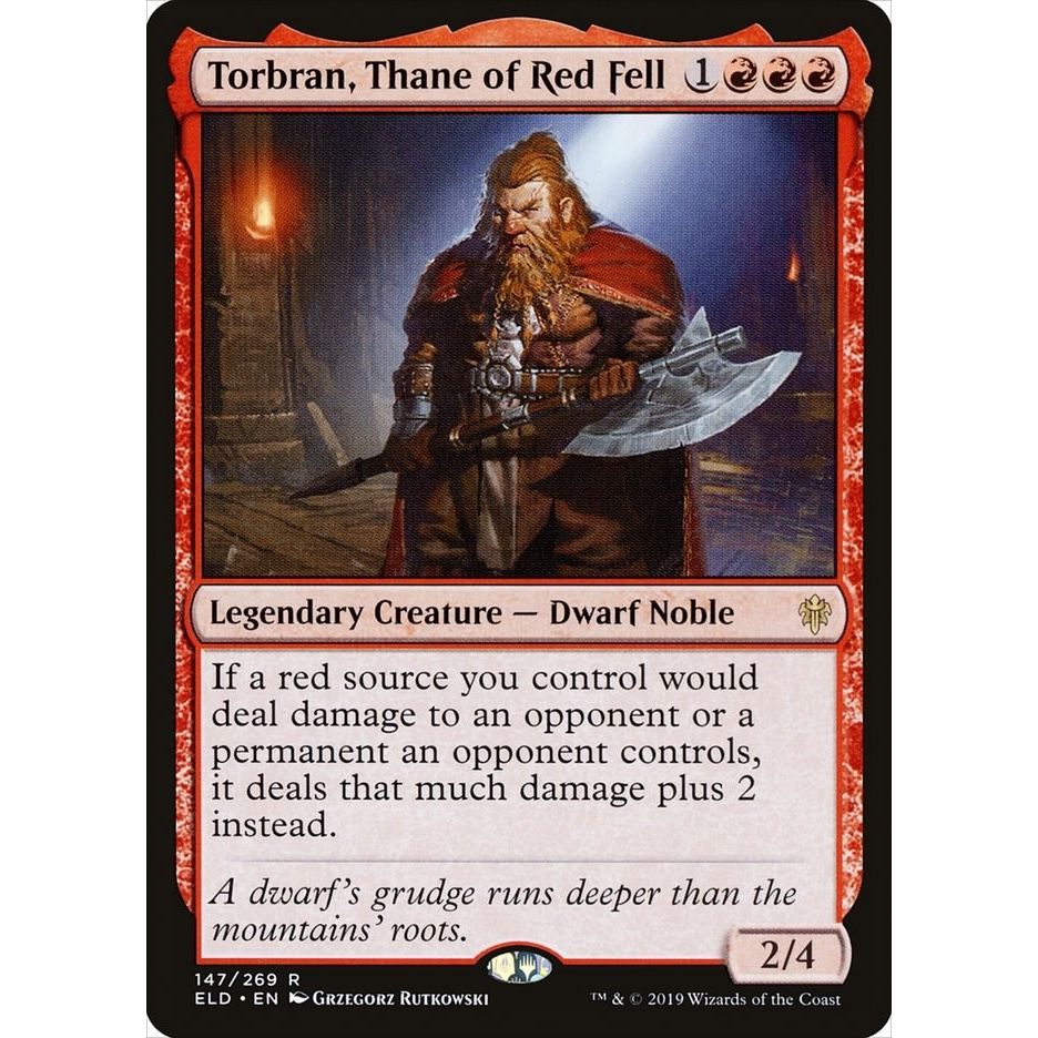 Image for Torbran, Thane of Red Fell (147) (ELD) - Magic: The Gathering