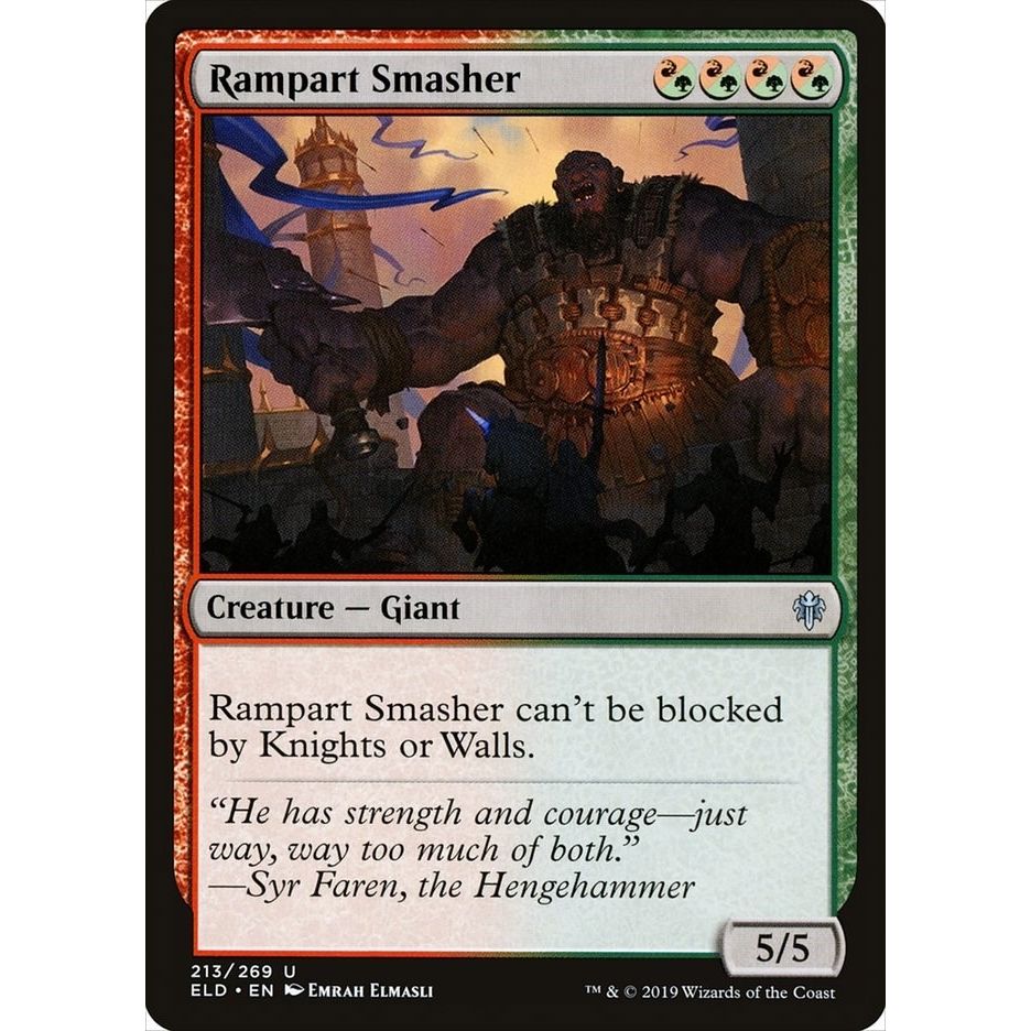Image for Rampart Smasher (213) (ELD) - Magic: The Gathering