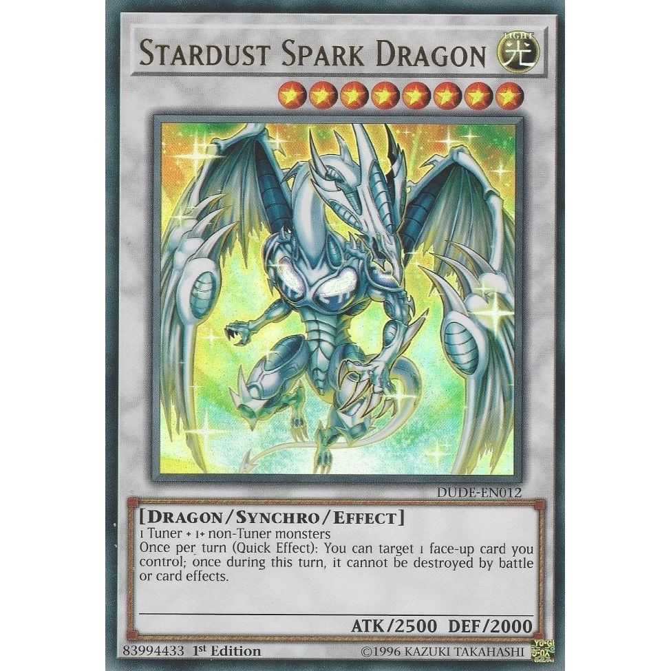 Image for Stardust Spark Dragon (DUDE-EN012) (DUDE) - YuGiOh