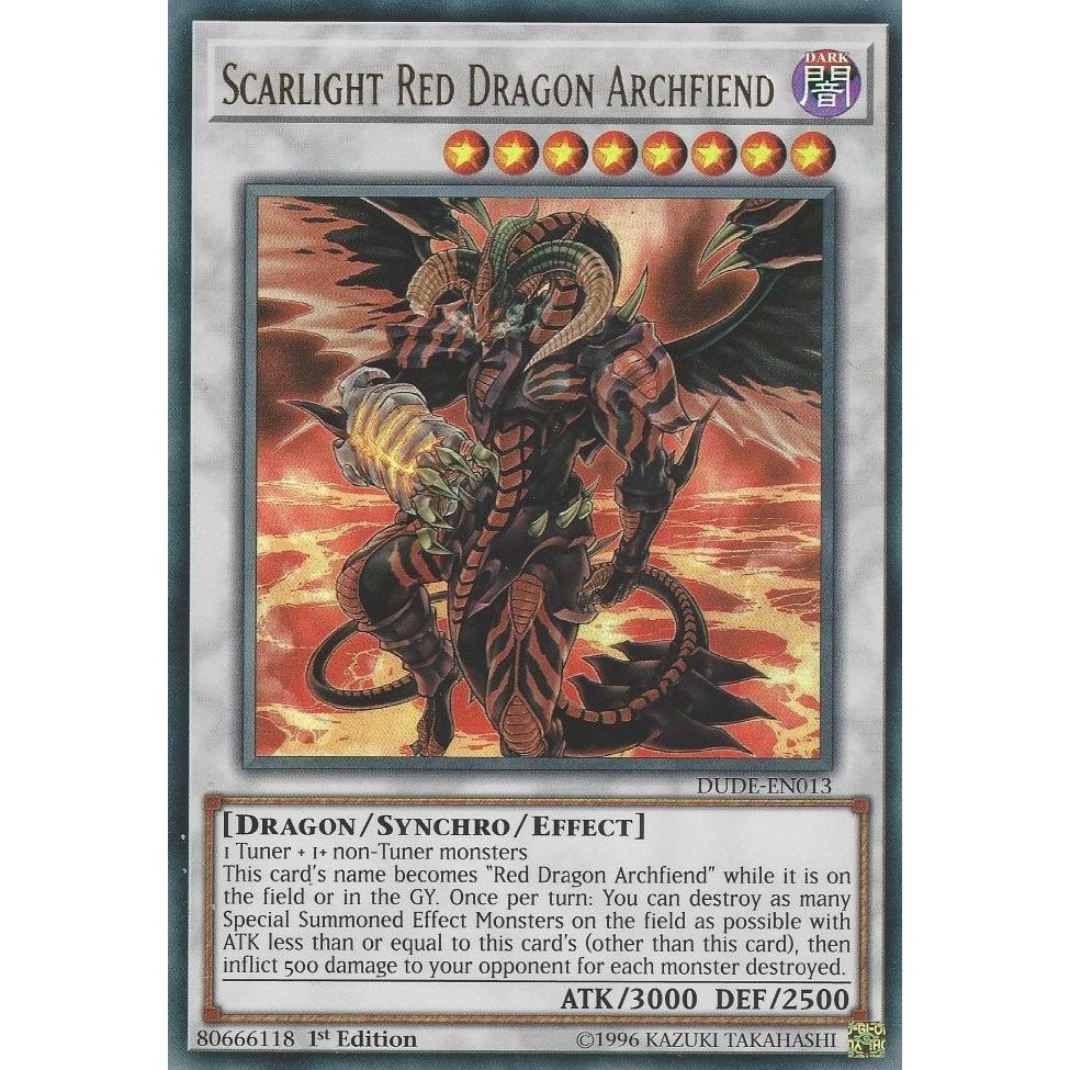 Image for Scarlight Red Dragon Archfiend (DUDE-EN013) (DUDE) - YuGiOh