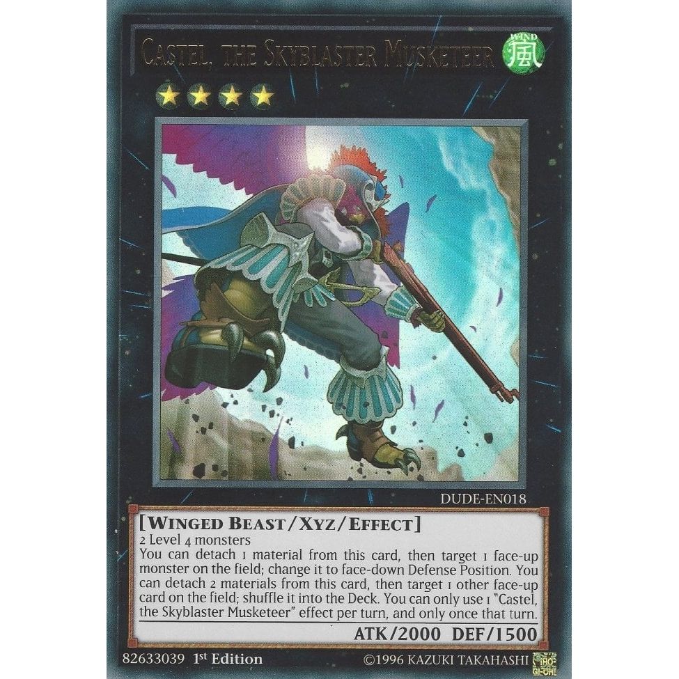 Image for Castel, the Skyblaster Musketeer (DUDE-EN018) (DUDE) - YuGiOh