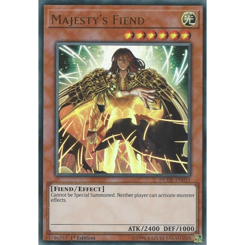 Image for Majesty's Fiend (DUDE-EN035) (DUDE) - YuGiOh