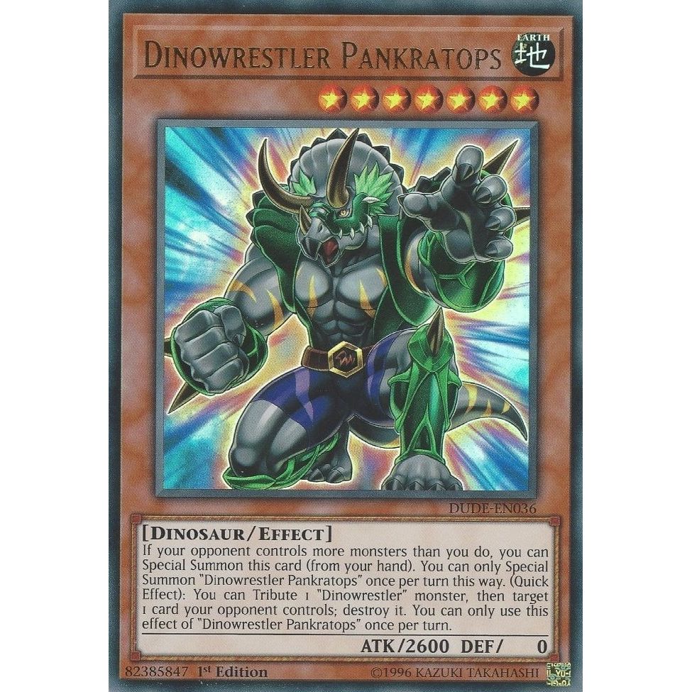 Image for Dinowrestler Pankratops (DUDE-EN036) (DUDE) - YuGiOh