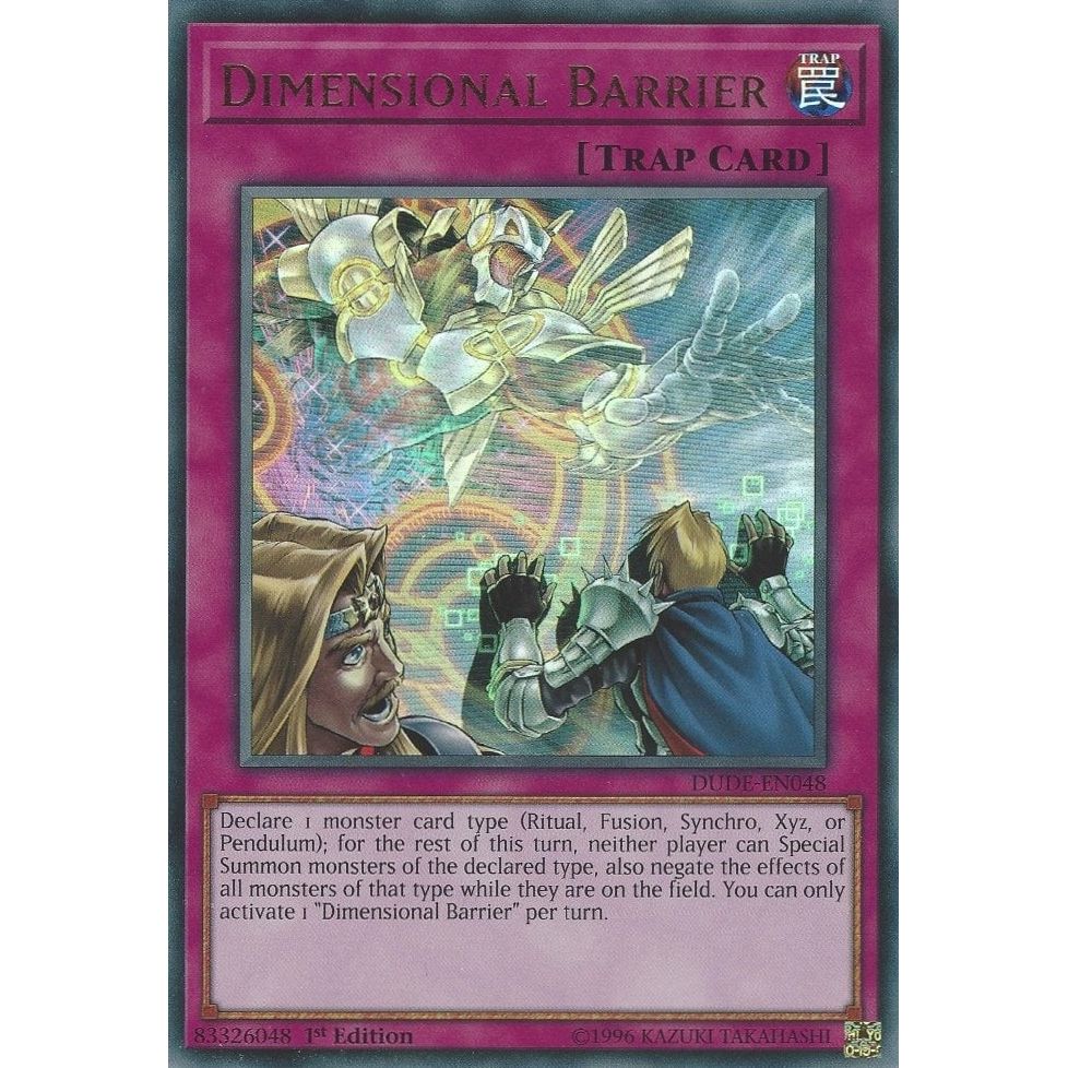 Image for Dimensional Barrier (DUDE-EN048) (DUDE) - YuGiOh