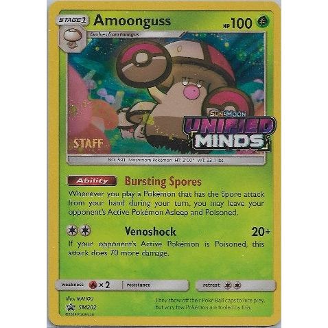 Image for Amoonguss - SM202 (Prerelease) [Staff] (SM202) (SMP) - Pokemon