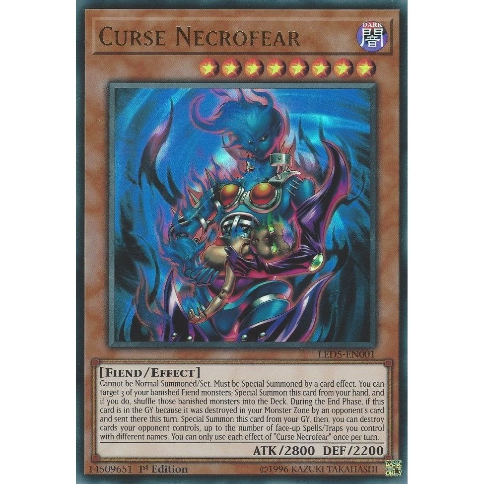 Image for Curse Necrofear (LED5-EN001) (LED5) - YuGiOh