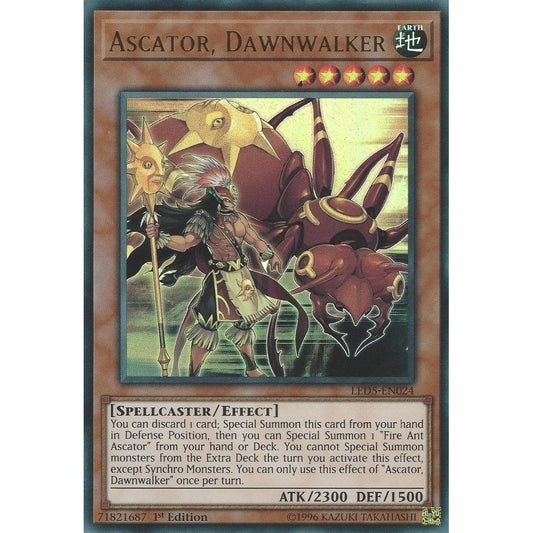 Image for Ascator, Dawnwalker (LED5-EN024) (LED5) - YuGiOh